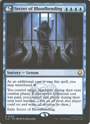 MTG Secret of Bloodbending (069) *Non-Foil* Base Mythic Avatar NM/MT Free Ship - Image 1 of 2