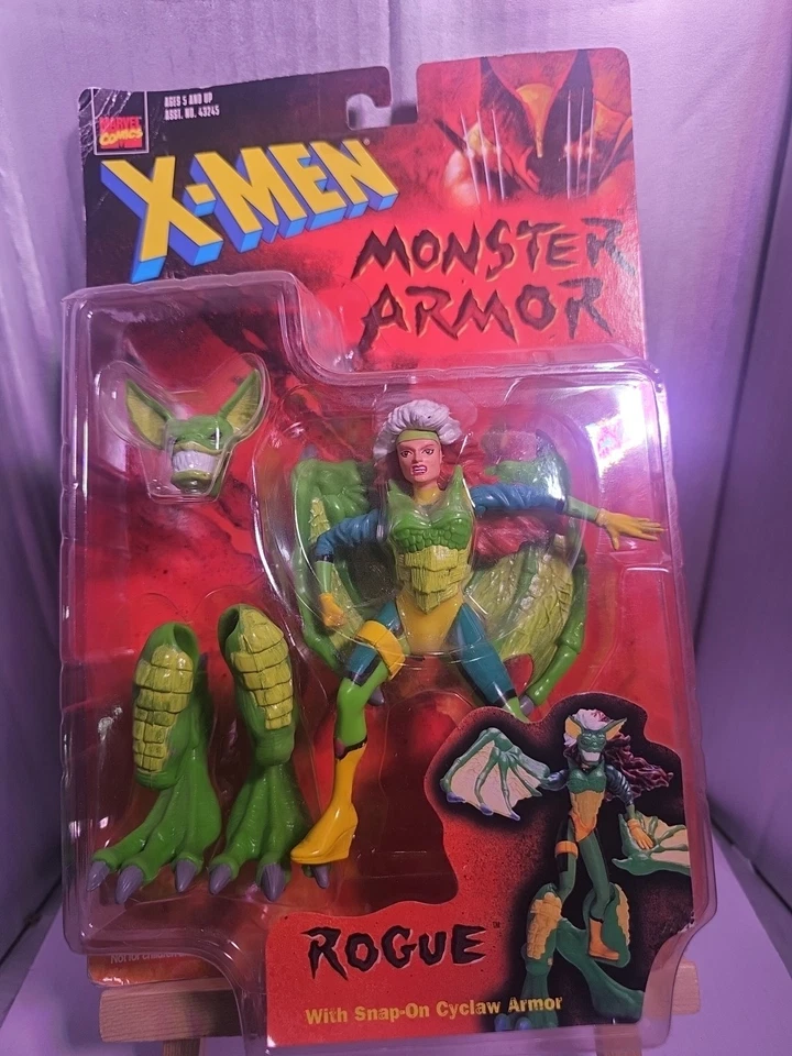 1997 X-Men Rogue Monster Armor Marvel Comics Action Figure by Toy Biz -Brand New - Image 1 of 1