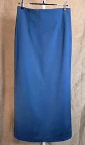 Blue Tibi Structured Knit Pencil Skirt Size 2 - Picture 1 of 10