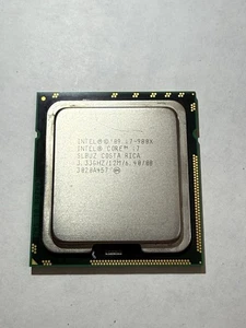 Intel Core i7-980X SLBUZ 3.33GHz 6 Core 12MB LGA 1366 Desktop Processor CPU 130W - Picture 1 of 3