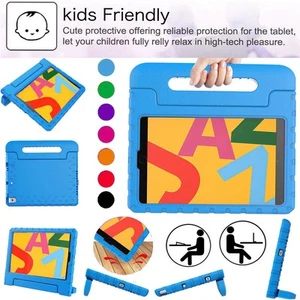 For iPad Air 3rd Gen 2019 10.5 Handle Case EVA Foam Kids Shockproof Stand Cover - Afbeelding 1 van 11