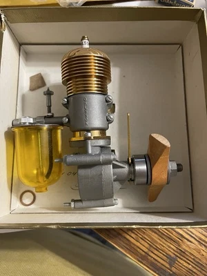 Herb Wahl Ohlsson Commemorative .56 Spark Model Airplane Engine S/N 047 - Image 1 of 4