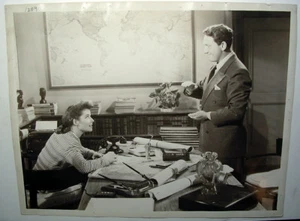 FOTO ORIGINAL DE 1941 PELÍCULA SPENCER TRACY KATHERINE HEPBURN - Imagen 1 de 1