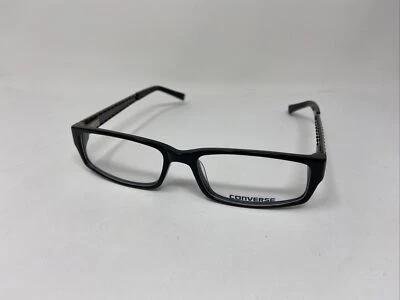 CONVERSE EYEWEAR BUILD 52/16/140 BLACK FLEX HINGE EYEGLASSES NZ22 - Image 1 of 4