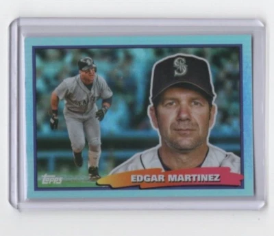 2022 Topps Archives Edgar Martinez 1988 Big Foil #88F-32 - Image 1 of 2