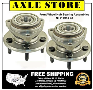 Conjunto de 2 cojinetes de cubo de rueda nuevos aptos para Ford Range 4x4 sin ABS par delantero garantía - Imagen 1 de 4