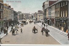 r irish louth county eire old antique  postcard ireland earl street dundalk