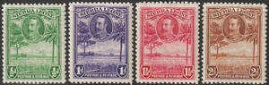 EDSROOM-17166 Sierra Leone 140-143 MNH 1932 Short Set to 2 Pence George V - Picture 1 of 2