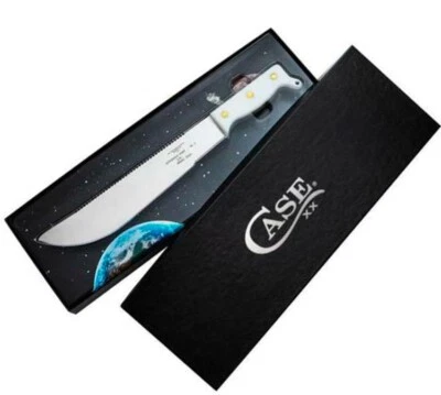 Case XX Astronauts Fixed Knife 11.75" Sawback High Carbon Steel Blade Synthetic - Image 1 of 4