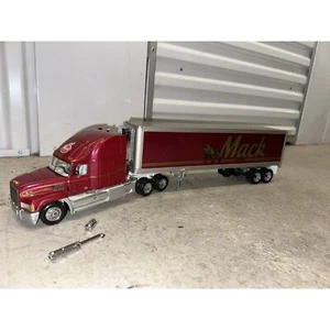 Franklin Mint 1993 Mack Semi Truck & Trailer 1/32 Scale DieCast Read Description - Picture 1 of 16