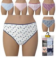 Details about   EX CHAINSTORE PACK OF 3 LACE TOP HIGH LEG COTTON BRIEFS KNICKERS UNDERWEAR PANTS 