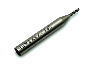 US Stock 3pcs 2mm Cuatro 4 flautas HSS y aluminio End Mill Cutter CNC Bit - Imagen 1 de 1
