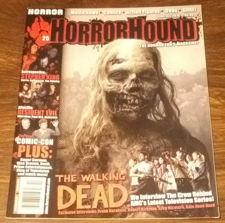 Horror Hound #25 Sep/Oct 2010 The Walking Dead: Interview With The Crew - Image 1 of 1