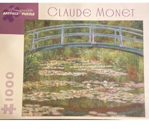 Pomegranate Claude Monet 1000 Piece Puzzle, The Japanese Footbridge 1899 Rare ++