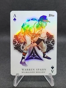 2023 Topps Update Series Warren Spahn All Aces Insert #AA-61 Braves - Bild 1 von 2