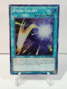 Yugioh! Hyper Galaxy - KICO-EN021 - Super Rare - 1st Edition Near Mint, English - Picture 1 of 1