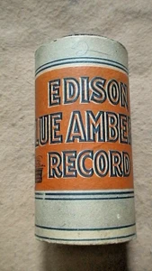 Edison Blue Amberol Cylinder Record #4014 "Venetian Moon-Fox Trot" Lenzdberg's - Picture 1 of 7