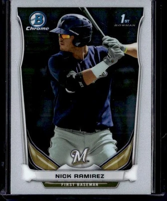 2014 Bowman Chrome Mini #263 Nick Ramirez - Image 1 of 2