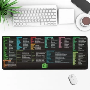 Suture Edge Mouse Pad Comfortable Excel Cheat Sheet Desk with Wear Resistant - Bild 1 von 11