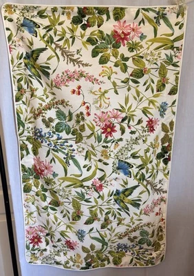 Raymond Waites King Sham цветочный с птицами - Изображение 1 из 4