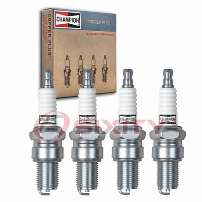 4 bujías Champion Copper Plus para 1958-1961 Lotus Seven 0,9 L 1,1 L em Foto 1 de 4