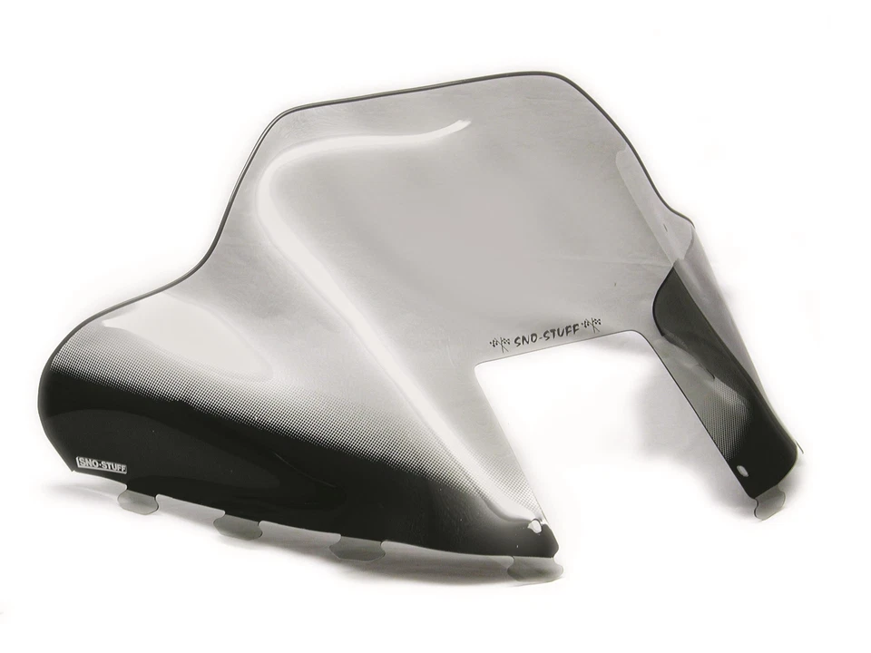 Para-brisa Polaris Indy Storm 750 e 800, 1993-1995, 17" preto alargado/fumaça - Imagem 1 de 1