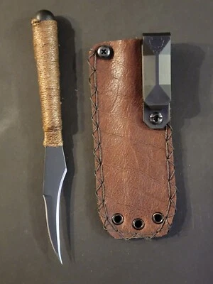 Pikal Knife/Custom Made Knife/One Of A Kind/ Deep Carry Fixed Blade Knife Sheath - Image 1 of 4