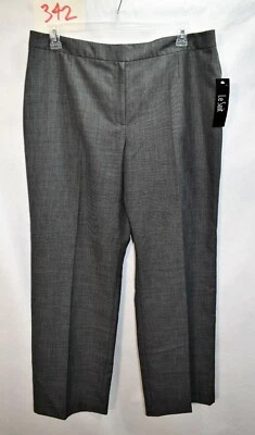  LeSuit Dress Pants Gray Size 16 Women's New Lined   - Image 1 of 4