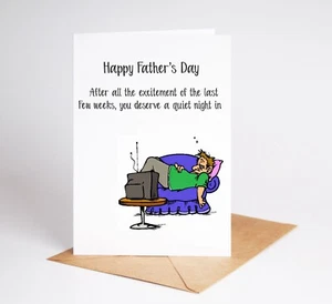 Funny Fathers Day Card Rude Birthday Card Dad Father BC133 - Picture 1 of 3