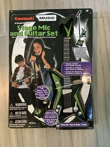 Juego de Guitarra Micrófono de Escenario Musical Banda de Rock Música Kawasaki Juguete De Colección Nuevos Niños - Imagen 1 de 6