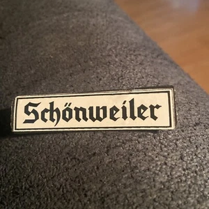 G Scale train station sign states Schonweiler - Picture 1 of 4