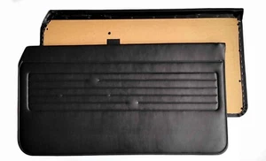 BMW E21 (3 Series) - Door Panels, Pair, Black, NEW - Picture 1 of 6