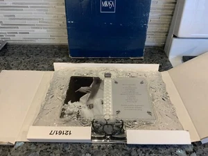 Mikasa Crystal Cherished Moment Double 5x7 Insert Wedding Invitation Frame NIB - Picture 1 of 5