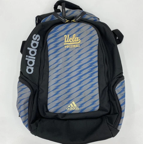 Adidas Backpack Women's Medium Size Blue UCLA Bruins Volleyball NCAA Zip Pockets Cover