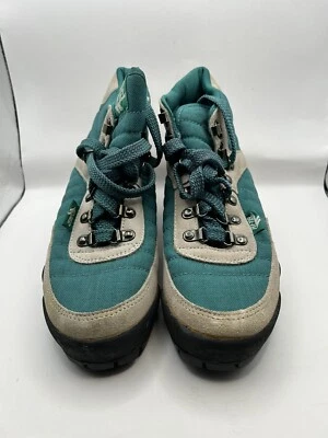 VTG  Hi-Tec Lady Nouveau Hiking Boots Women's Size 7.5 Teal/Gray - Image 1 of 4