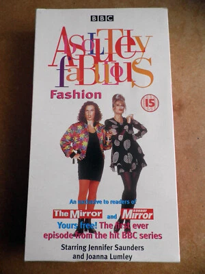 ABSOLUTELY FABULOUS – FASHION, PAL, RARE PROMO, VHS TAPE / VIDEO (GREAT CONDITIO - Image 1 of 3