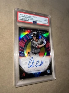🔥CORBIN CARROLL 2019 Bowman Draft #/250 Auto Autograph PSA 9 - Imagen 1 de 6
