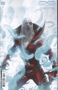 FUNDA KNIGHT TERRORS #1 B FRANCISCO MATUTINA TARJETA STOCK VARIANTE EN MUY BUEN ESTADO/NM DC HOHC - Imagen 1 de 1