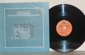 LUTHER JOHNSON MUDDY WATERS BLUES Band Chicken Shack German LP VG+ Happy Bird - Picture 1 of 3