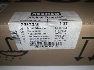 7237240 MIELE DISHWASHER FACIA PANEL - Picture 1 of 1