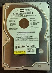 Western Digital 160GB 7200RPM, SATA II, 3.5", Caviar SE WD1600JS, Internal HDD - Afbeelding 1 van 3
