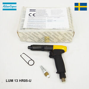 Atlas Copco LUM 13 HR05-U Pistol Grip Nutrunner Air Screwdriver 500/rpm