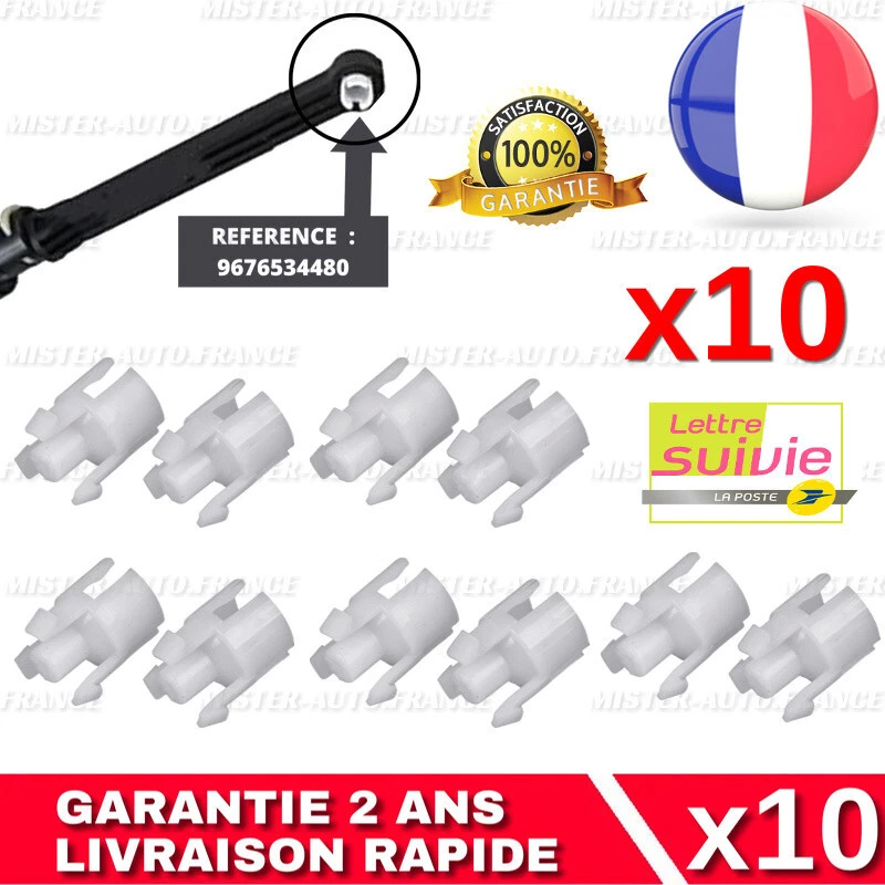 x2 Clips Boucle d'Embrayage Maitre Cylindre Citroën Peugeot PSA REF 9676534480