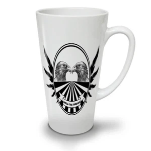 Wellcoda Freedom Bird Quote Freedom Latte Mug 12/17oz - Picture 1 of 15