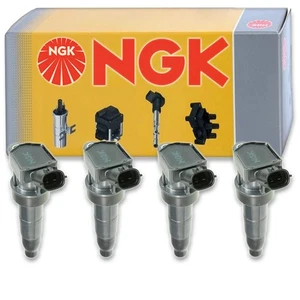 4 pc NGK Ignition Coils for 2010-2015 Kia Forte Koup 1.6L 2.0L 2.4L L4 Spark gc - Picture 1 of 5