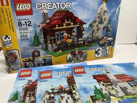Lego CREATOR 31025 Box And Instruction Manuals ONLY