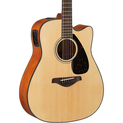Yamaha FG Series FGX800C Acoustic-Electric Guitar Natural - Image 1 of 4