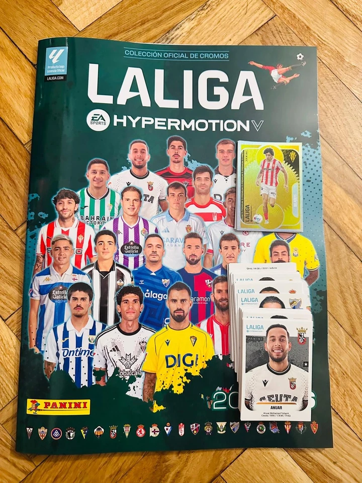 la liga Hipermotion 2025/26 colección completa  - Imagen 1 de 1
