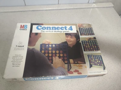Vintage 1976 Connect 4 Game MB Games Complete Fully Working  - Image 1 of 4