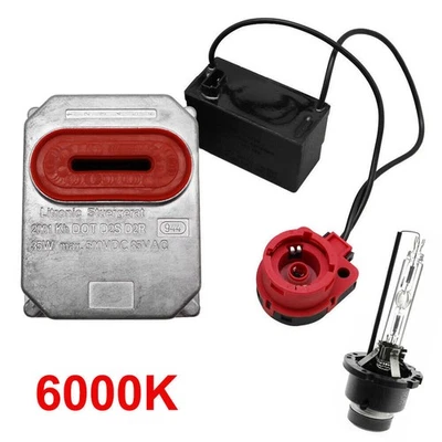 1307329023 For BMW E46 Xenon Headlight Ballast Control Module w/ Igniter & Bulb - Image 1 of 4